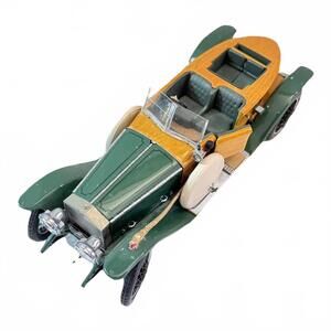 Franklin Mint 1914 Rolls Royce "Silver Ghost" Diecast  & Wood 1:24 Scale